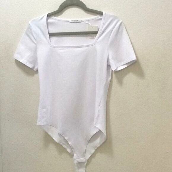 Mangopop Collection Ladies Bodysuit Sz L 95% Gossypium,5% Spandex NWT - Picture 1 of 5